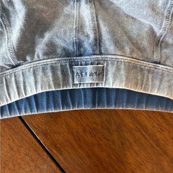 American Eagle Blue Bralette with Elastic Band and Adjustable Straps - Picture 2 of 4